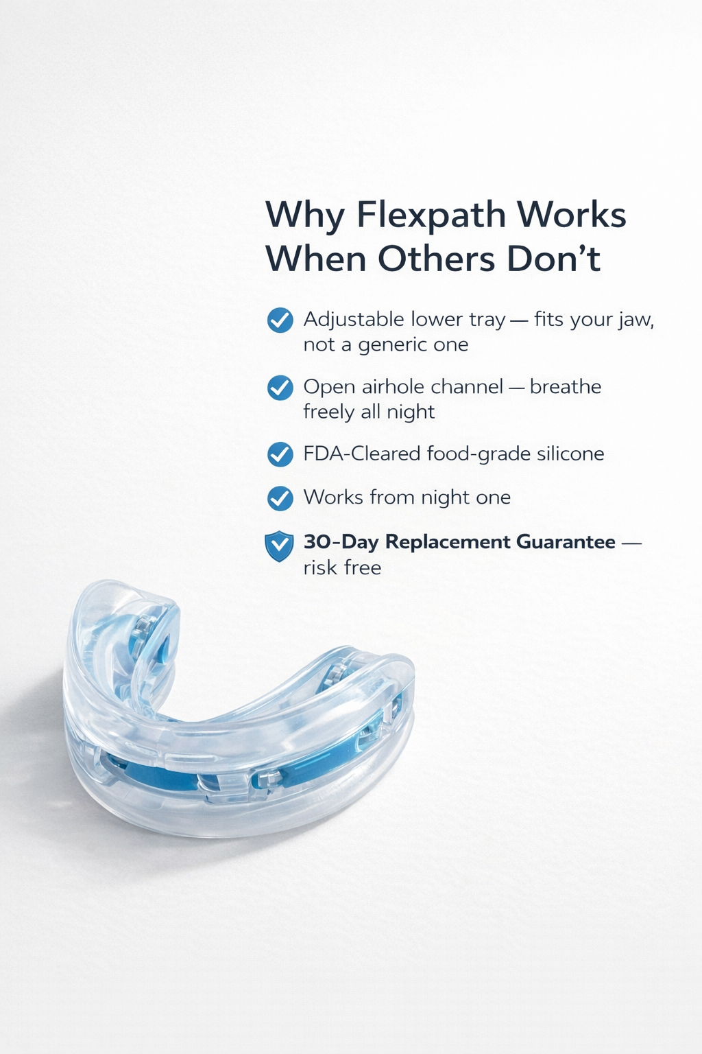 FlexPath® Sleep Apnea Mouthpiece