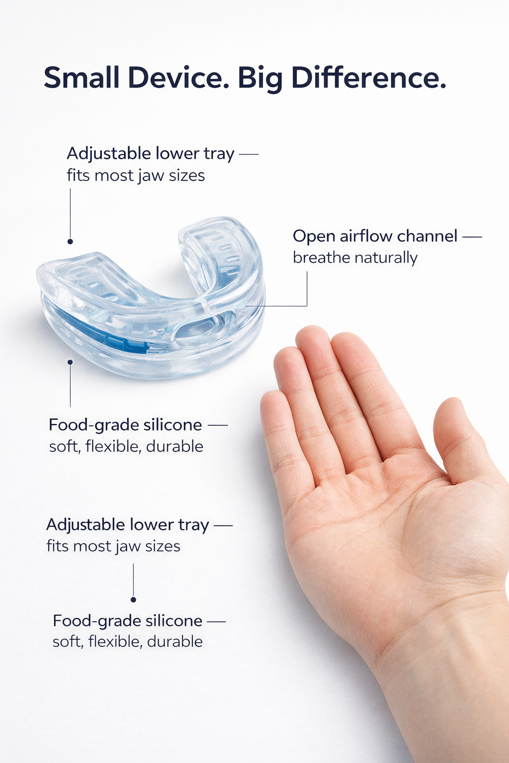 FlexPath® Sleep Apnea Mouthpiece